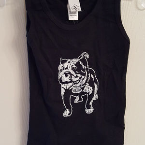 BULLDOG Toddler Tank Top NWT Slicksugar BLK
